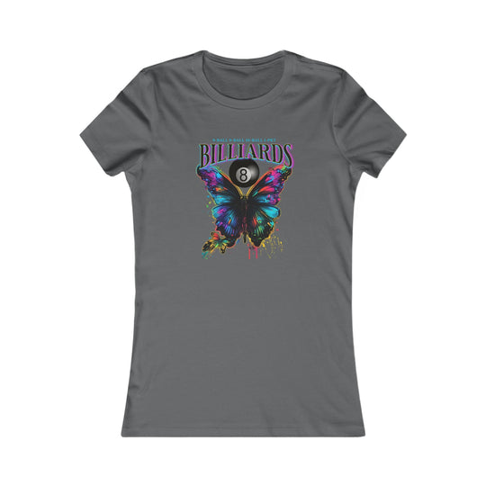 Butterfly Billiards - Women's Fitted Tee - BFLY BILLIARDS