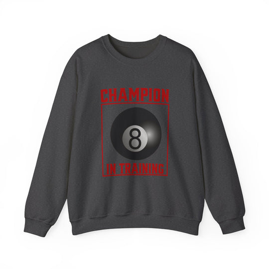 Champion in training - 8 Ball - Unisex Crewneck Sweatshirt - BFLY BILLIARDS