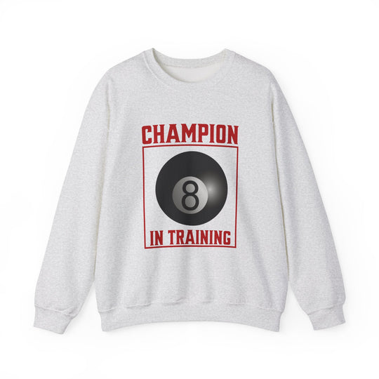 Champion in training - 8 Ball - Unisex Crewneck Sweatshirt - BFLY BILLIARDS