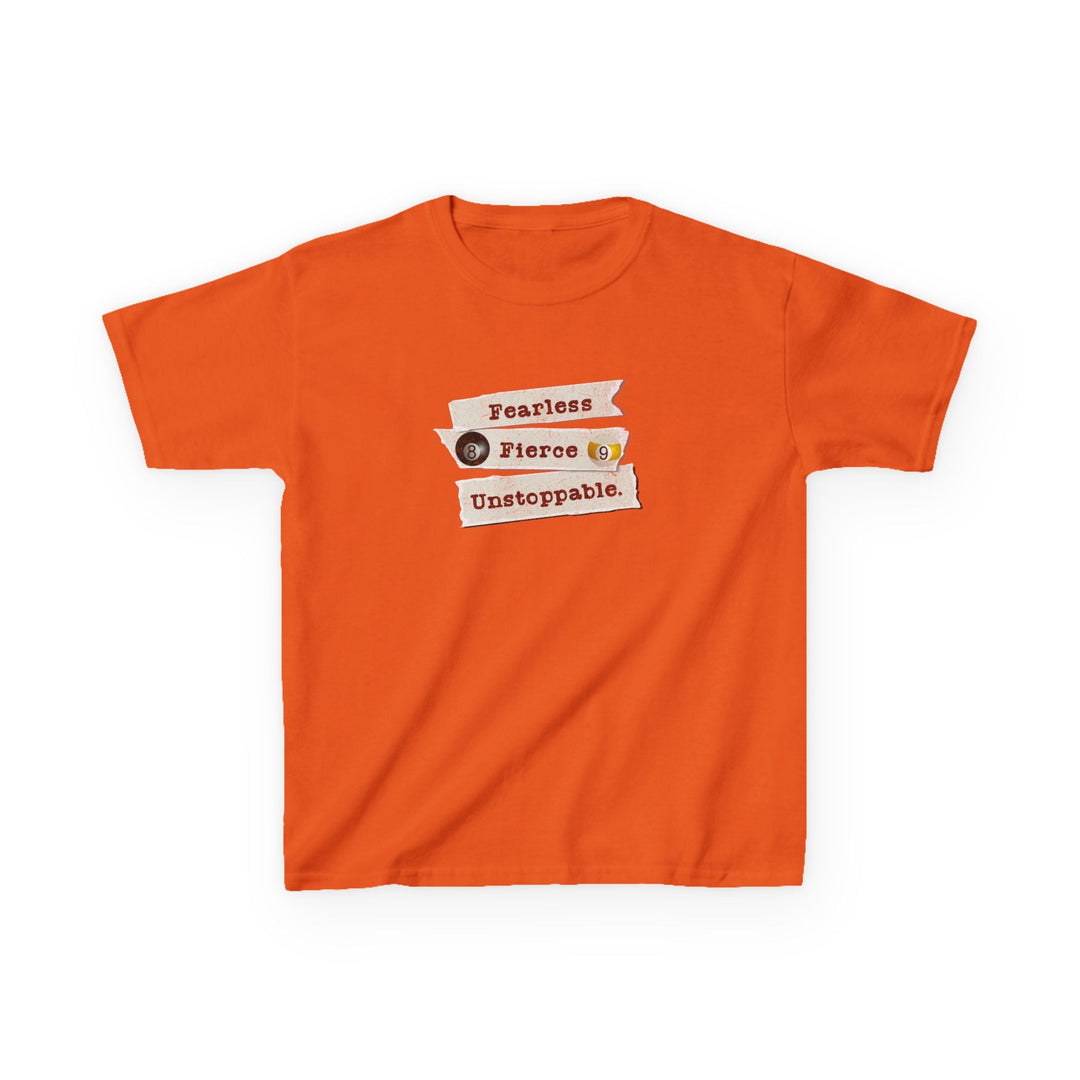 Fearless - Fierce - Unstoppable - Youth Cotton Tee - BFLY BILLIARDS