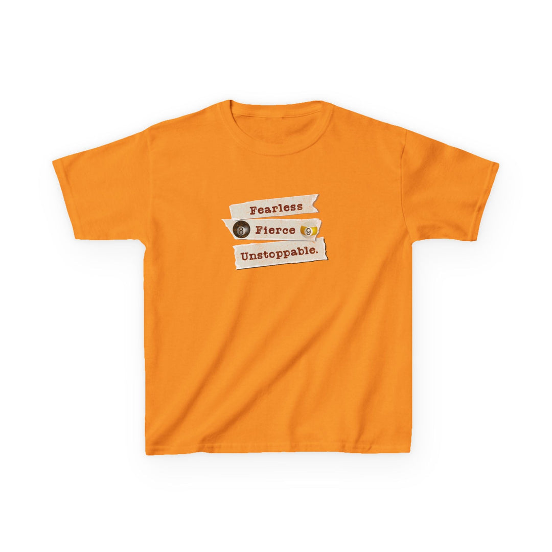 Fearless - Fierce - Unstoppable - Youth Cotton Tee - BFLY BILLIARDS