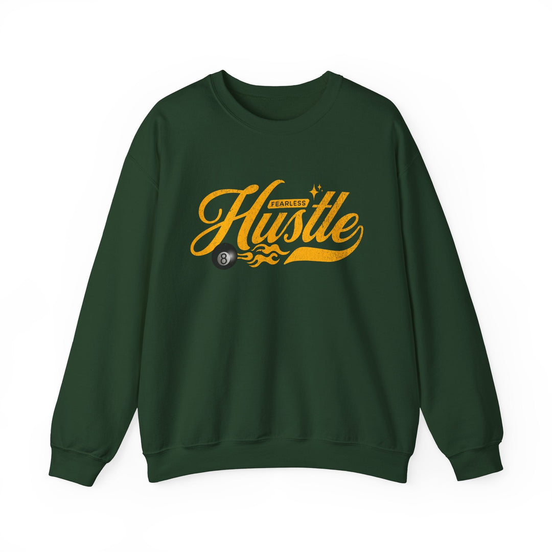 Fearless Hustle - 8 Ball - Unisex Crewneck Sweatshirt - BFLY BILLIARDS