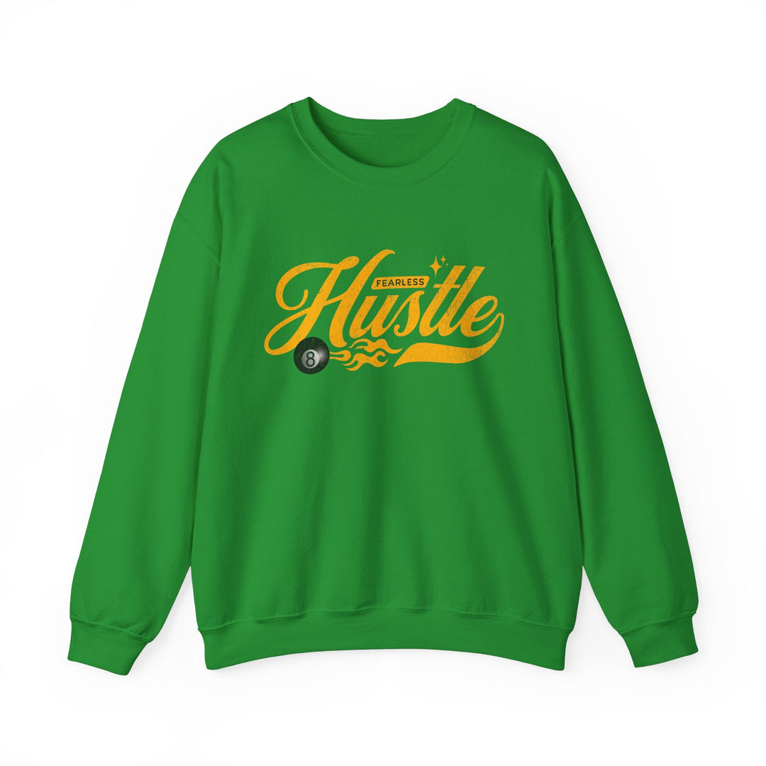 Fearless Hustle - 8 Ball - Unisex Crewneck Sweatshirt - BFLY BILLIARDS