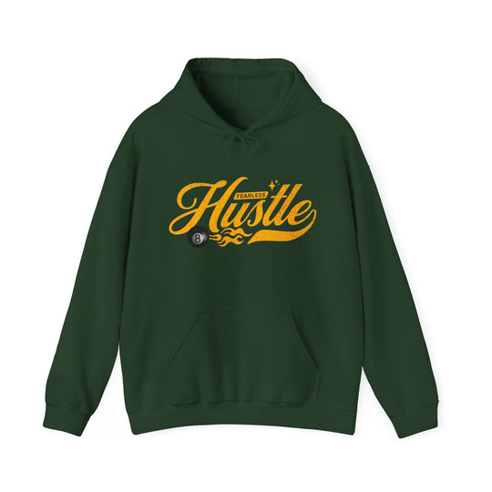 Fearless Hustle - 8 Ball - Unisex Pullover Hoodie - BFLY BILLIARDS