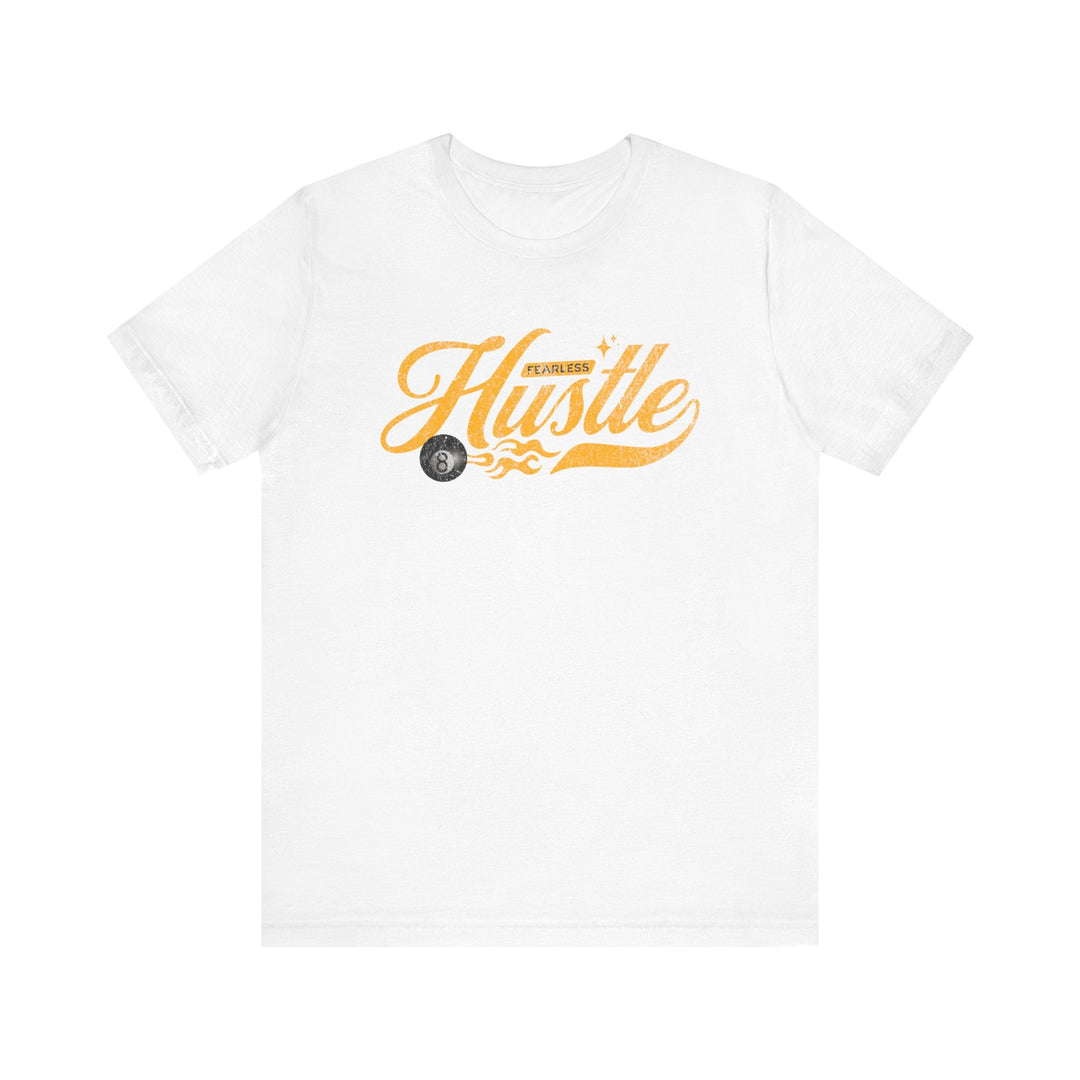 Fearless Hustle - 8 Ball - Unisex Softstyle Tee - BFLY BILLIARDS