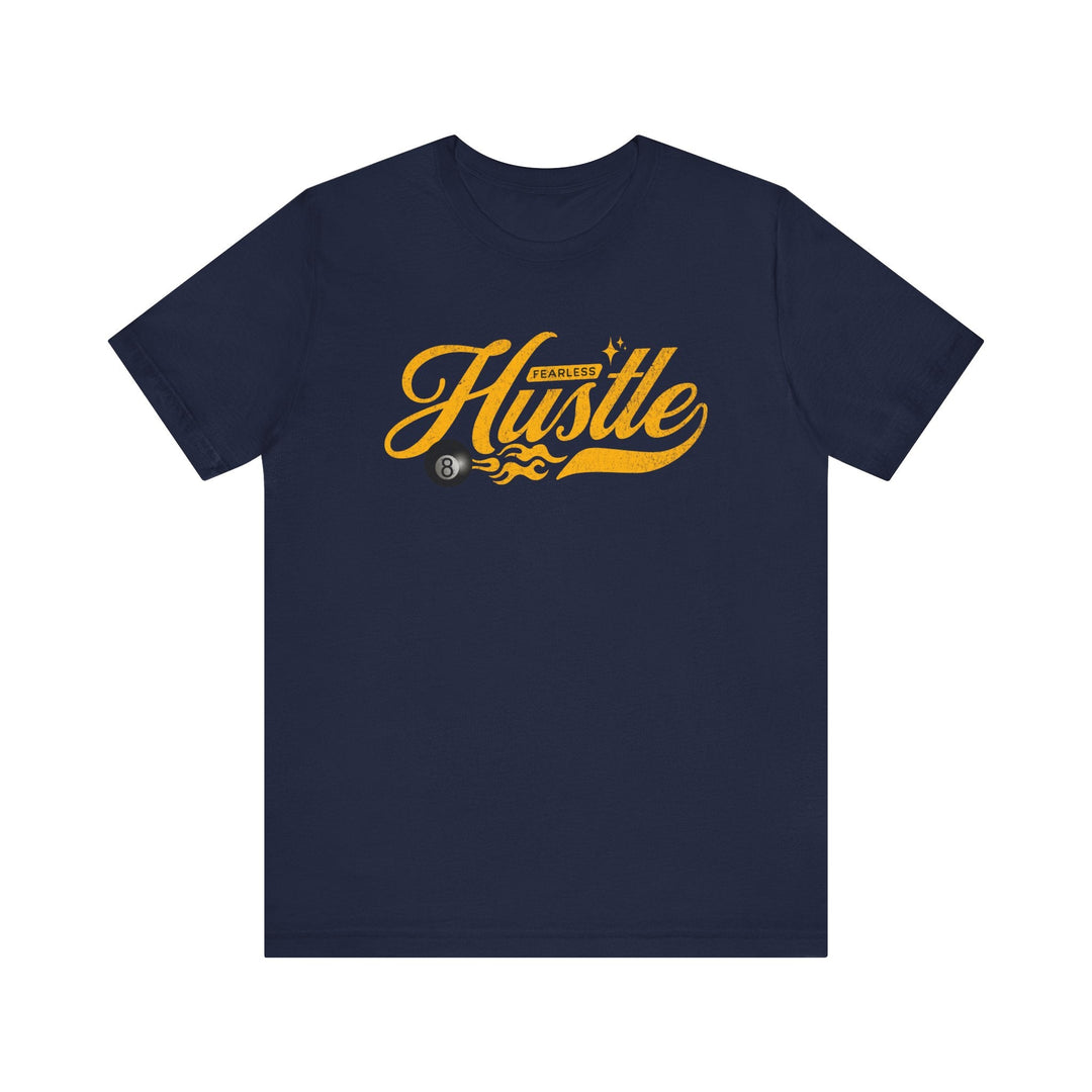 Fearless Hustle - 8 Ball - Unisex Softstyle Tee - BFLY BILLIARDS
