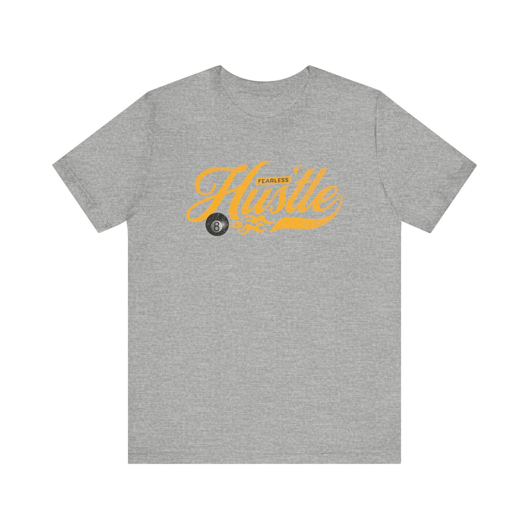 Fearless Hustle - 8 Ball - Unisex Softstyle Tee - BFLY BILLIARDS