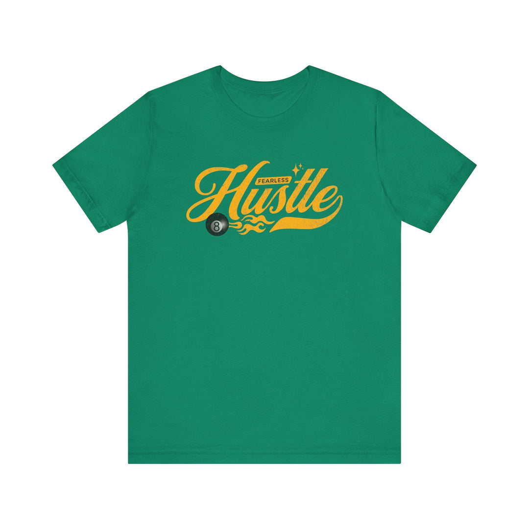 Fearless Hustle - 8 Ball - Unisex Softstyle Tee - BFLY BILLIARDS