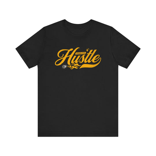 Fearless Hustle - 8 Ball - Unisex Softstyle Tee - BFLY BILLIARDS