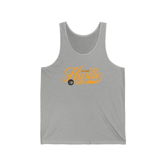Fearless Hustle - 8 Ball - Unisex Tank Top - BFLY BILLIARDS