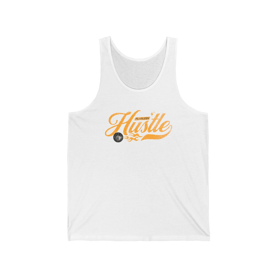 Fearless Hustle - 8 Ball - Unisex Tank Top - BFLY BILLIARDS