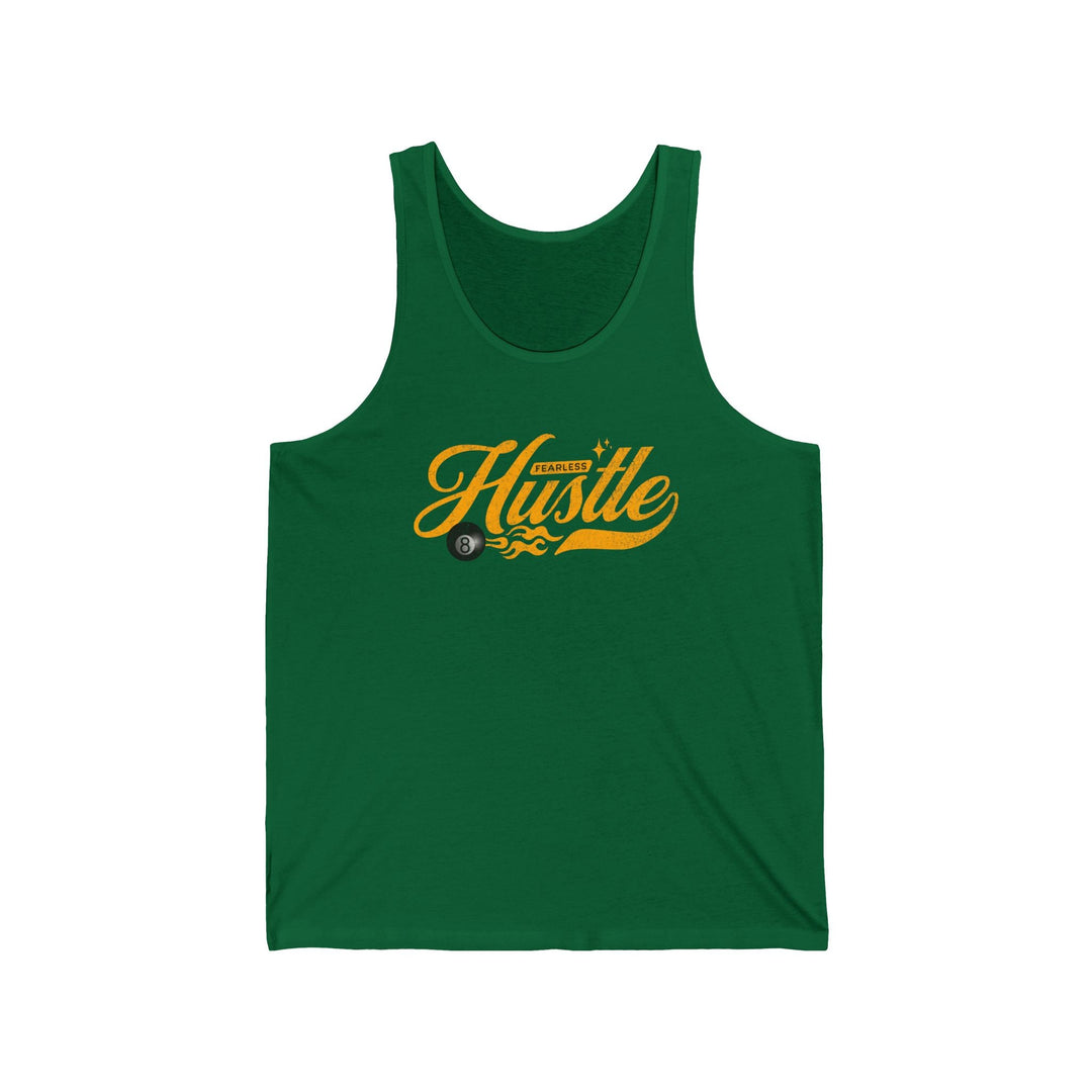 Fearless Hustle - 8 Ball - Unisex Tank Top - BFLY BILLIARDS