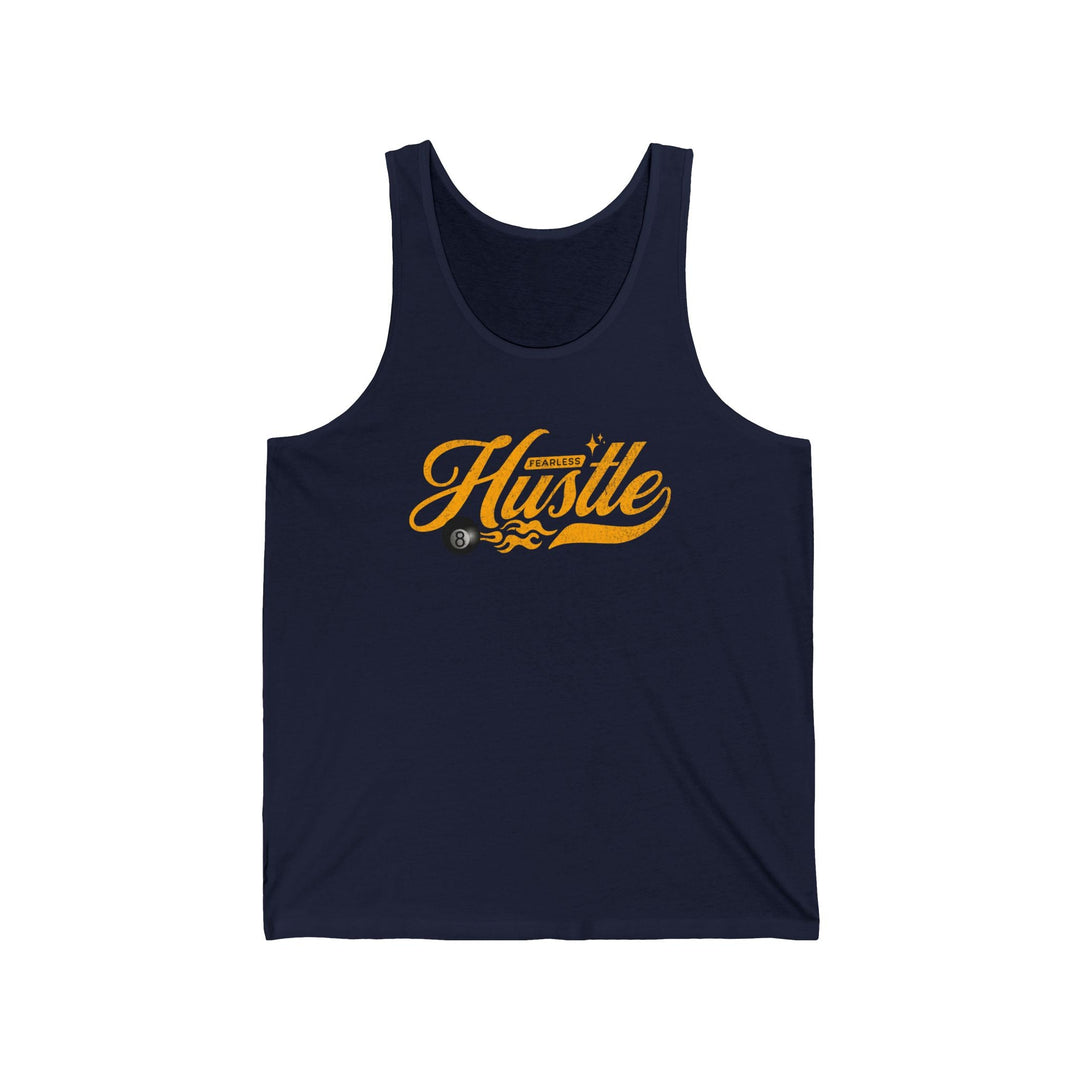 Fearless Hustle - 8 Ball - Unisex Tank Top - BFLY BILLIARDS