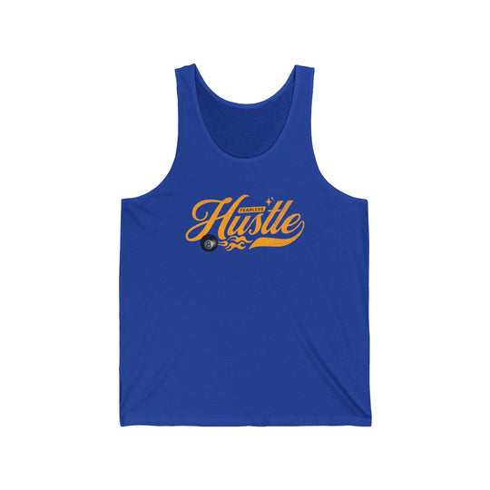 Fearless Hustle - 8 Ball - Unisex Tank Top - BFLY BILLIARDS