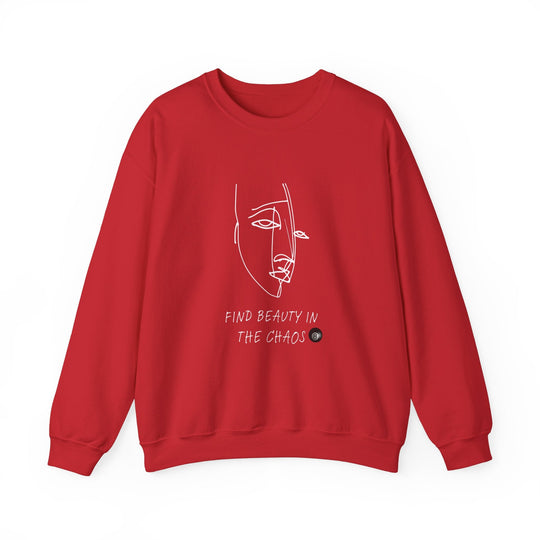 Find Beauty in the Chaos - 8 Ball - Unisex Crewneck Sweatshirt - BFLY BILLIARDS