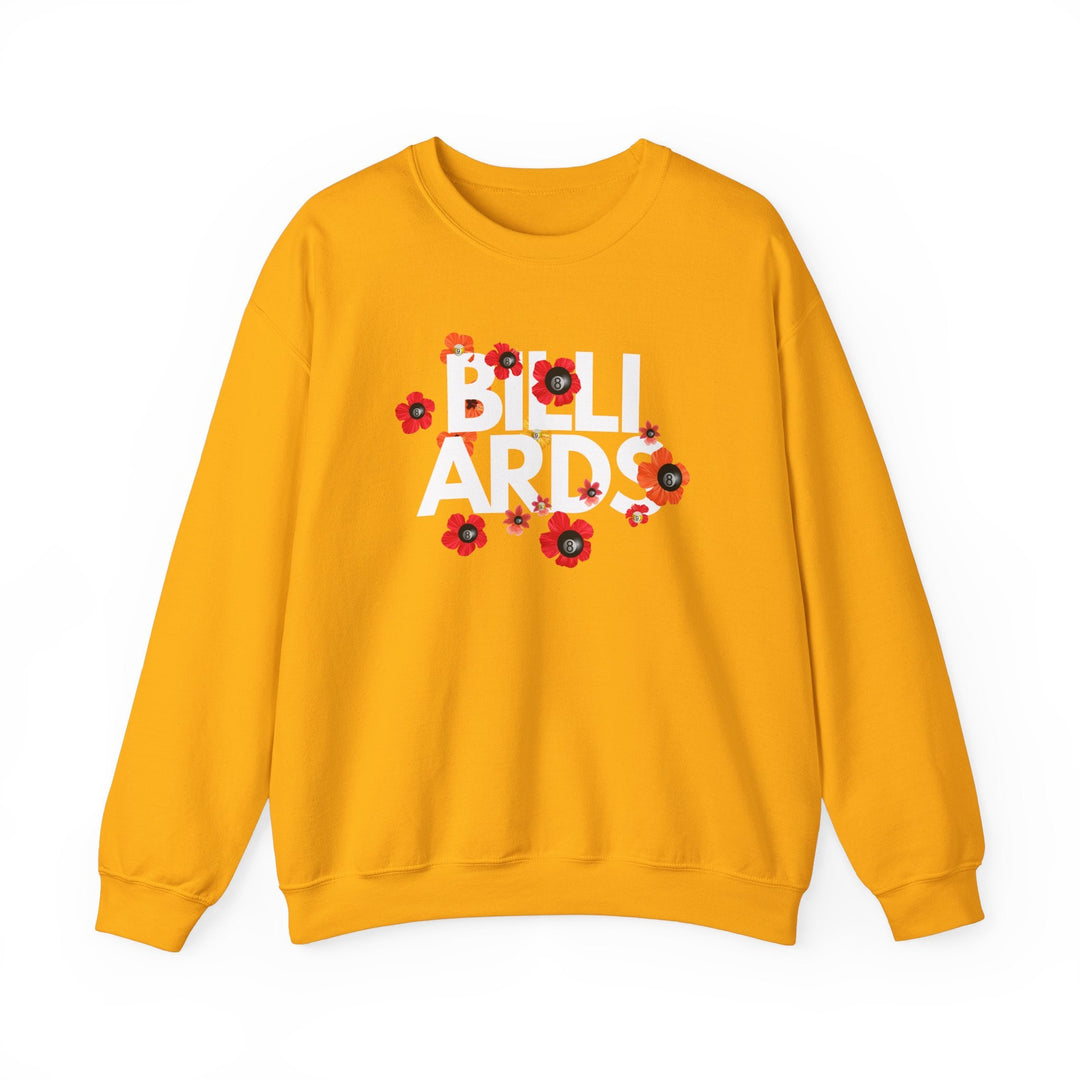 Flowers - 8 Ball Billiards - Unisex Crewneck Sweatshirt - BFLY BILLIARDS