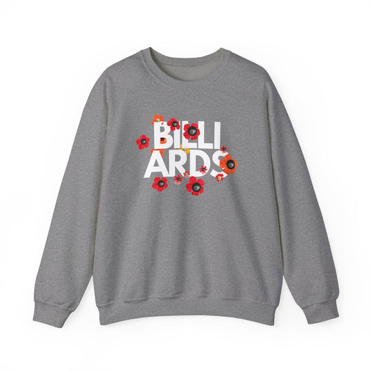 Flowers - 8 Ball Billiards - Unisex Crewneck Sweatshirt - BFLY BILLIARDS