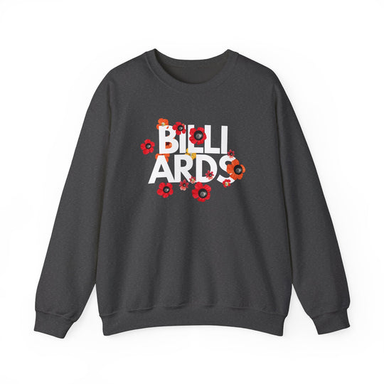 Flowers - 8 Ball Billiards - Unisex Crewneck Sweatshirt - BFLY BILLIARDS