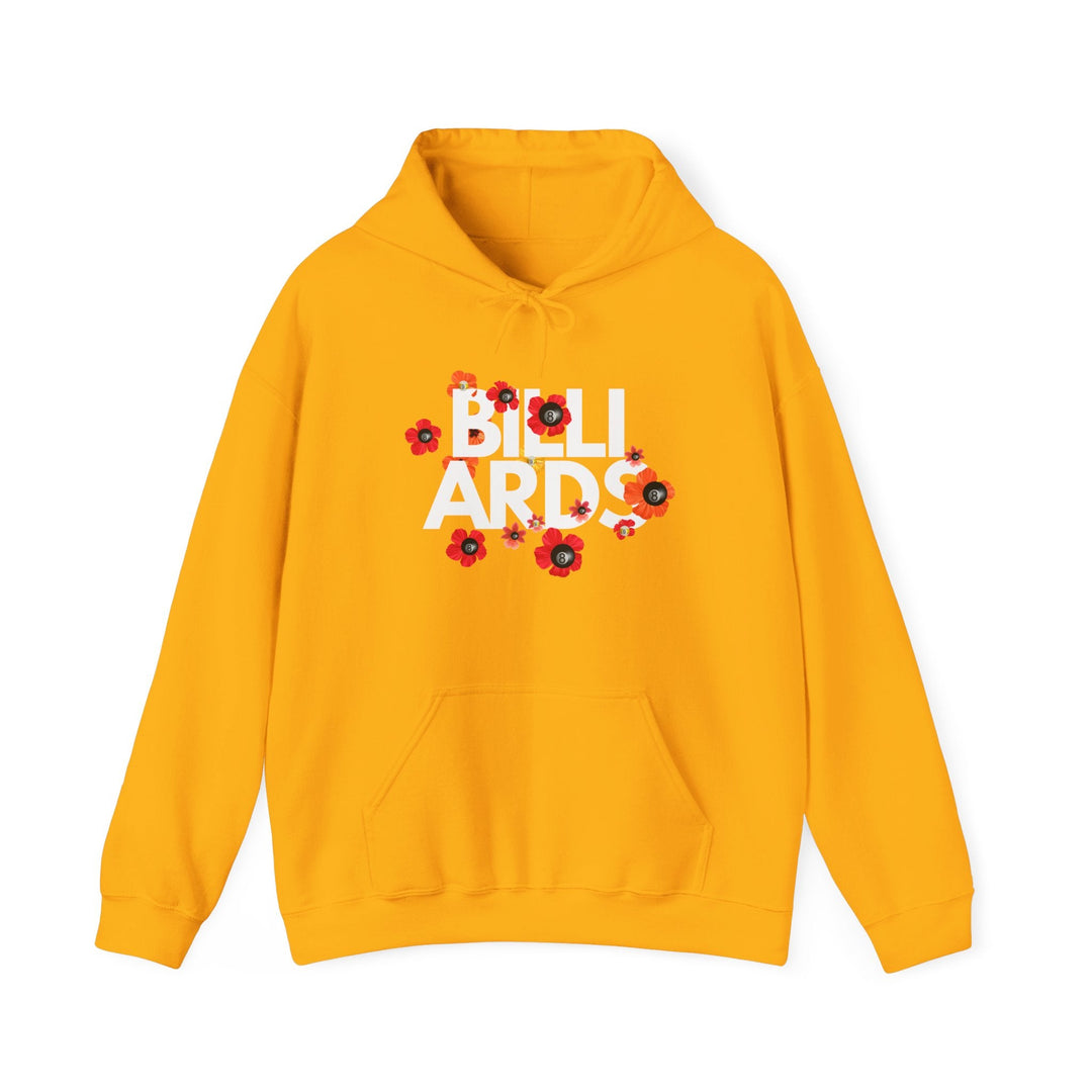 Flowers - 8 Ball Billiards - Unisex Pullover Hoodie - BFLY BILLIARDS