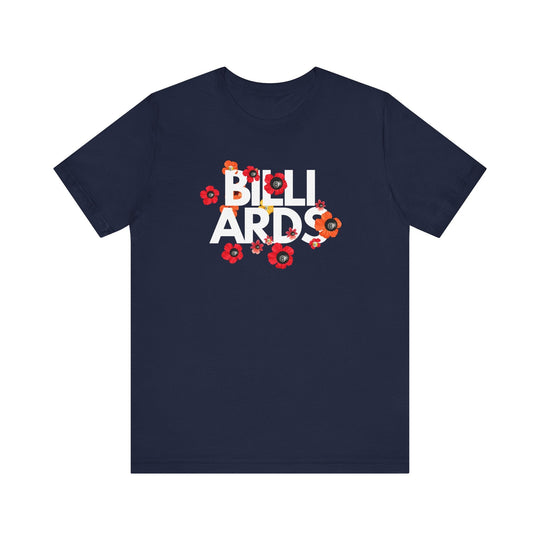 Flowers - 8 Ball Billiards - Unisex Softstyle Tee - BFLY BILLIARDS