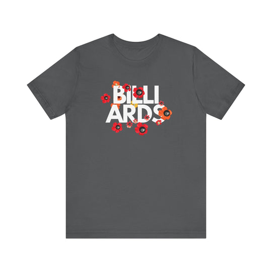 Flowers - 8 Ball Billiards - Unisex Softstyle Tee - BFLY BILLIARDS