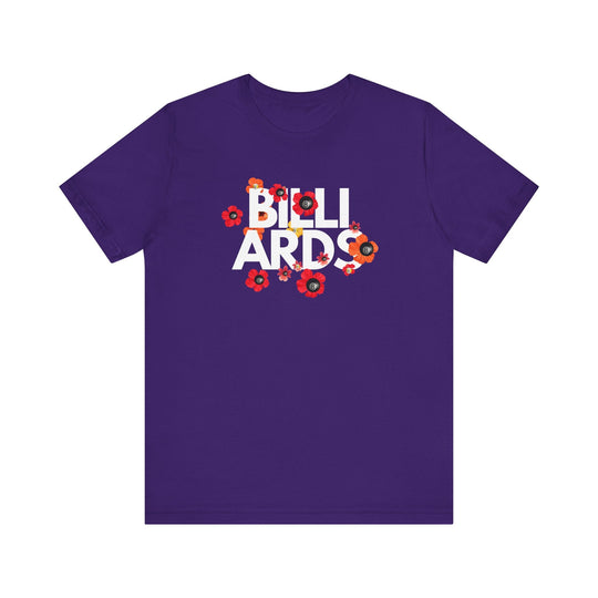 Flowers - 8 Ball Billiards - Unisex Softstyle Tee - BFLY BILLIARDS