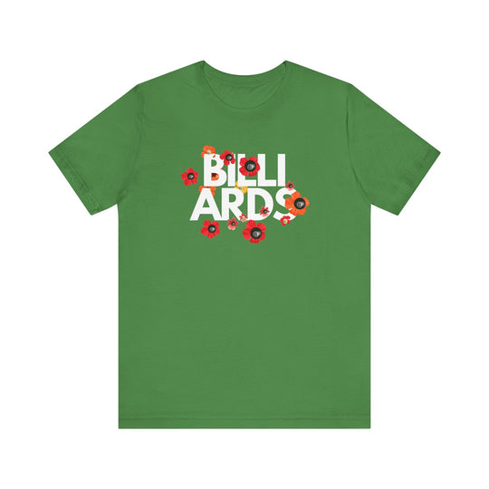 Flowers - 8 Ball Billiards - Unisex Softstyle Tee - BFLY BILLIARDS