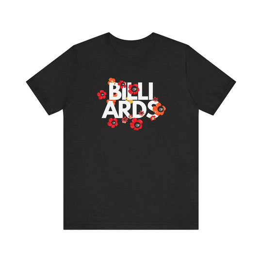 Flowers - 8 Ball Billiards - Unisex Softstyle Tee - BFLY BILLIARDS