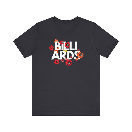 Flowers - 8 Ball Billiards - Unisex Softstyle Tee - BFLY BILLIARDS