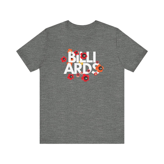 Flowers - 8 Ball Billiards - Unisex Softstyle Tee - BFLY BILLIARDS