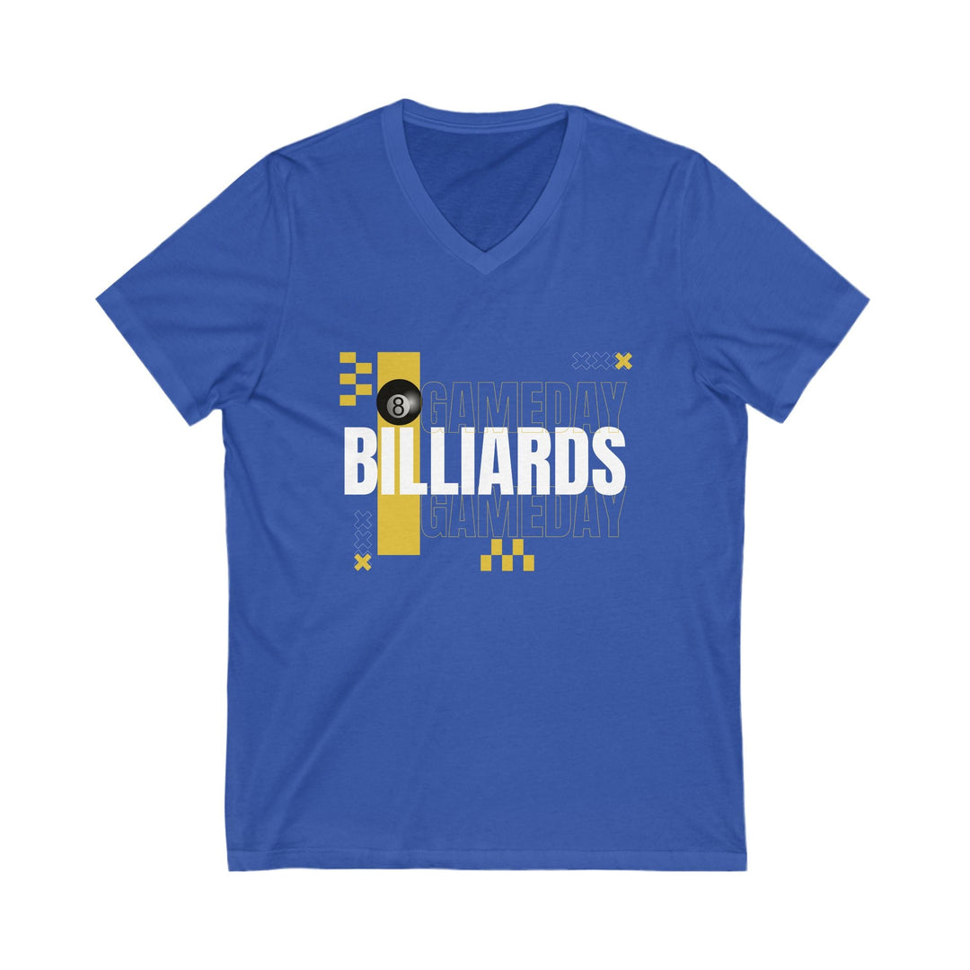 Gameday Billiards - Unisex V - Neck Tee - BFLY BILLIARDS