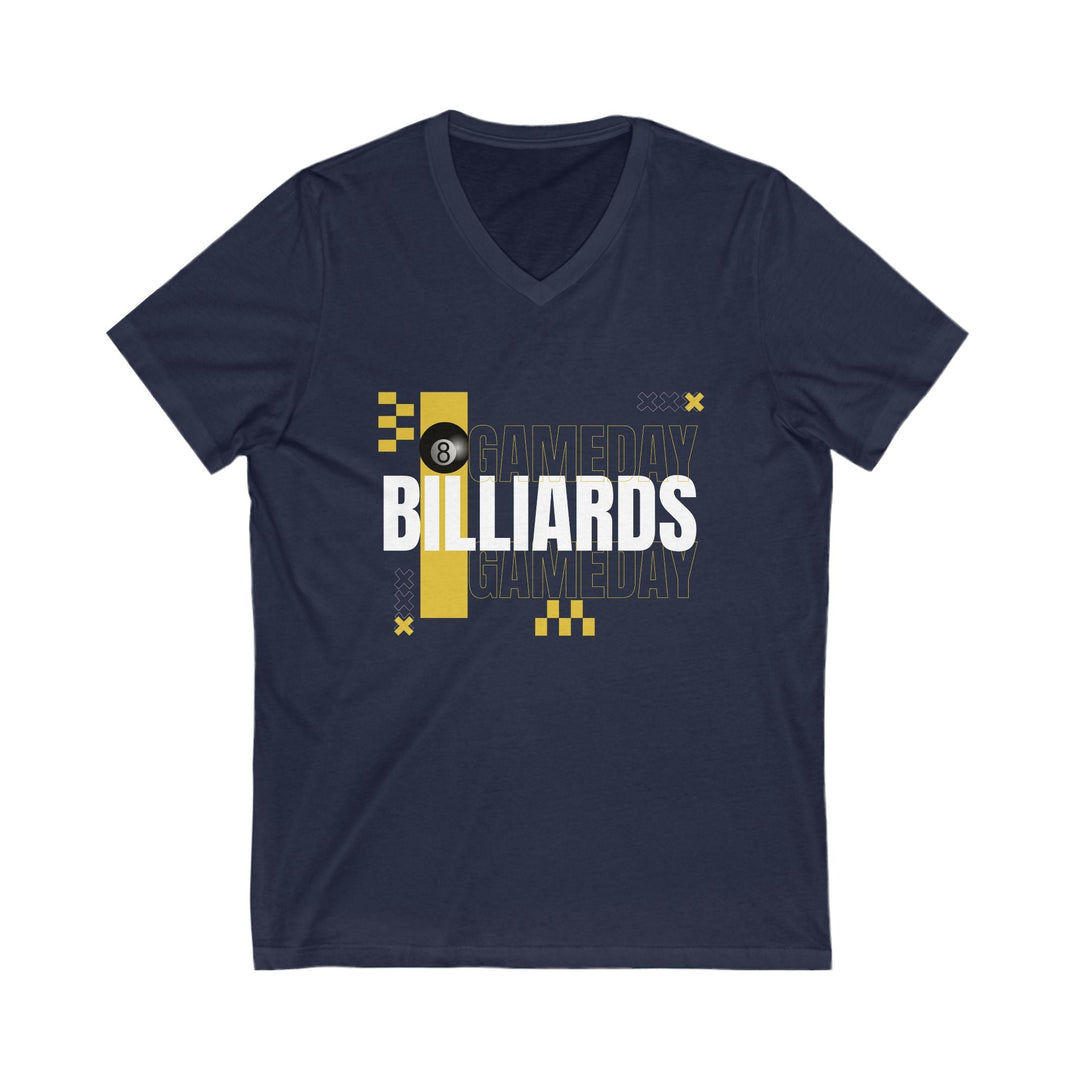 Gameday Billiards - Unisex V - Neck Tee - BFLY BILLIARDS