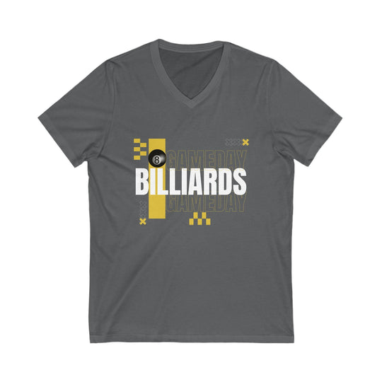 Gameday Billiards - Unisex V - Neck Tee - BFLY BILLIARDS