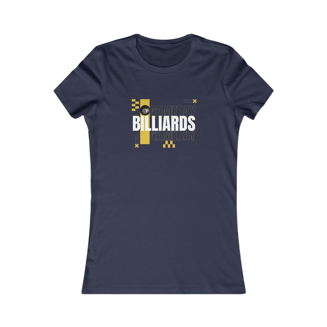 Gameday Billiards - Women's Fitted Tee - BFLY BILLIARDS