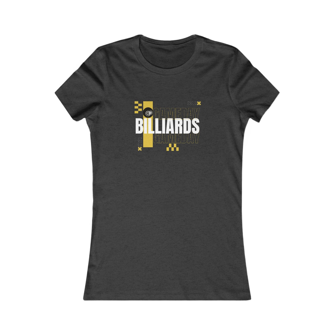 Gameday Billiards - Women's Fitted Tee - BFLY BILLIARDS
