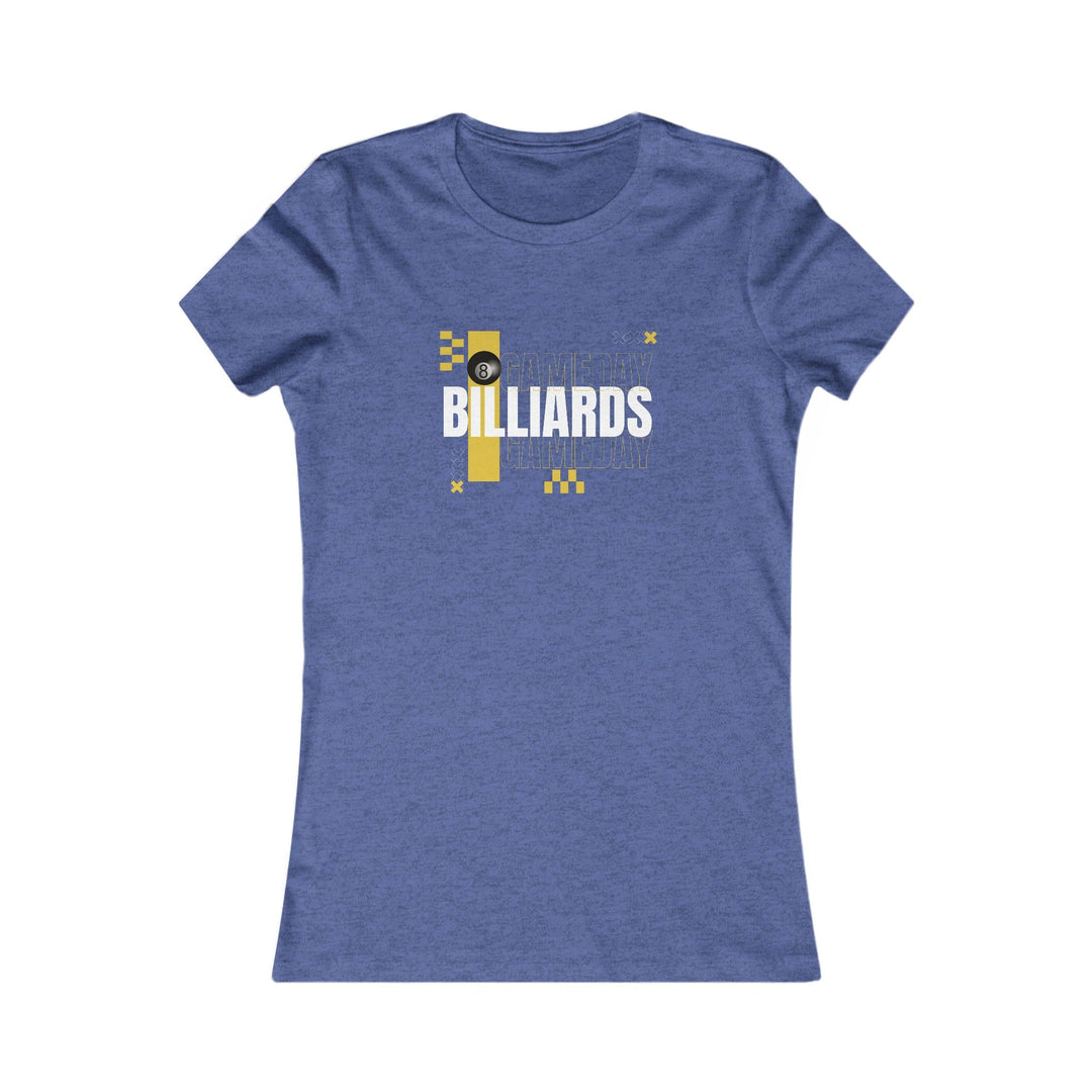 Gameday Billiards - Women's Fitted Tee - BFLY BILLIARDS
