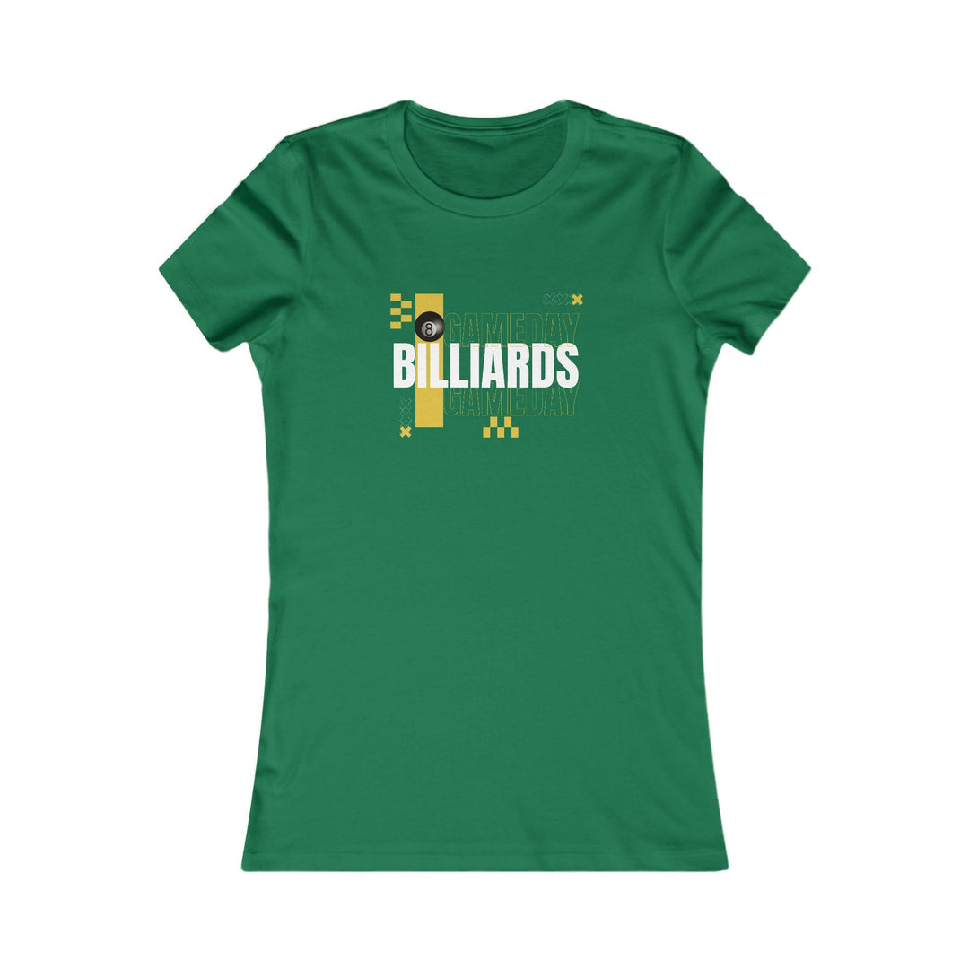 Gameday Billiards - Women's Fitted Tee - BFLY BILLIARDS