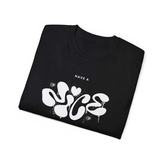 Have a Nice Day - 8 Ball - Unisex Cotton T-Shirt - BFLY BILLIARDS