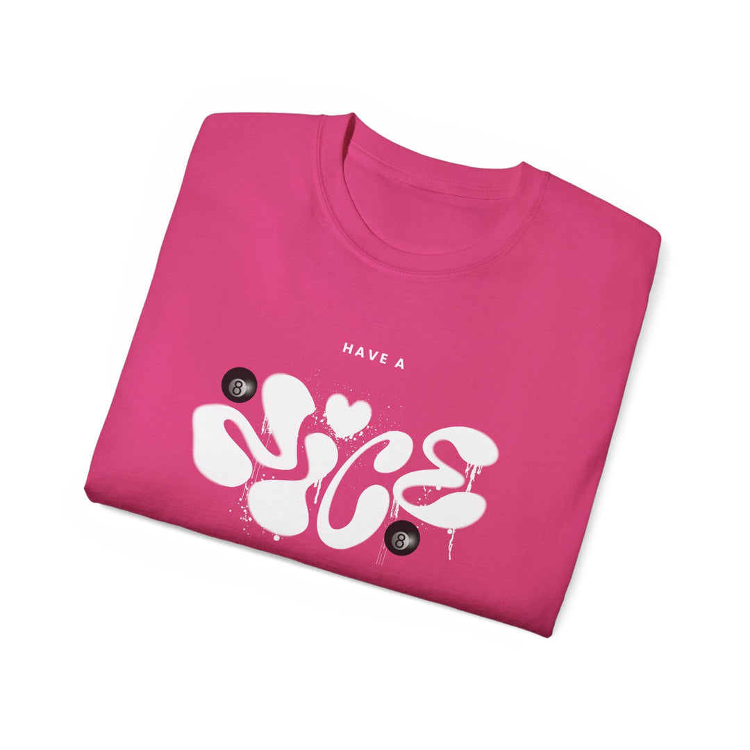 Have a Nice Day - 8 Ball - Unisex Cotton T-Shirt - BFLY BILLIARDS