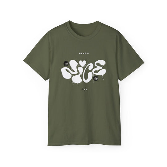Have a Nice Day - 8 Ball - Unisex Cotton T-Shirt - BFLY BILLIARDS