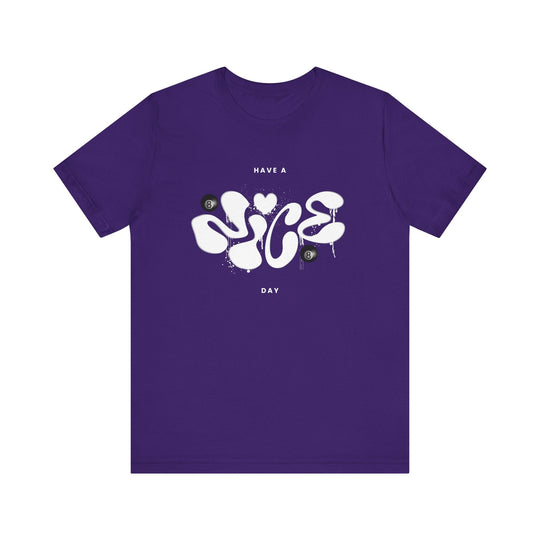 Have a Nice Day - 8 Ball - Unisex Softstyle Tee - BFLY BILLIARDS