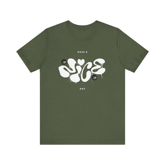 Have a Nice Day - 8 Ball - Unisex Softstyle Tee - BFLY BILLIARDS