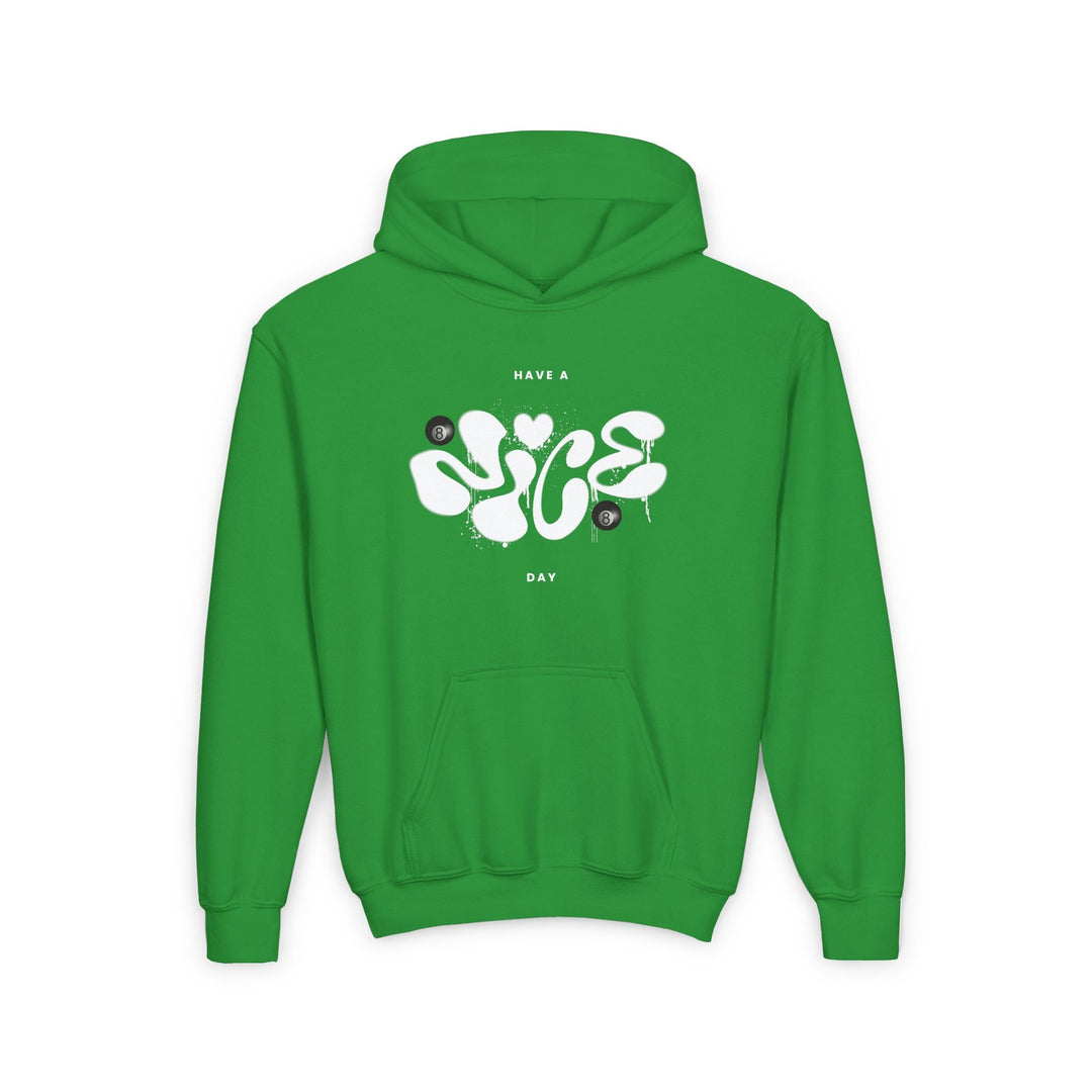 Have a Nice Day - 8 Ball - Unisex Youth Pullover Hoodie - BFLY BILLIARDS