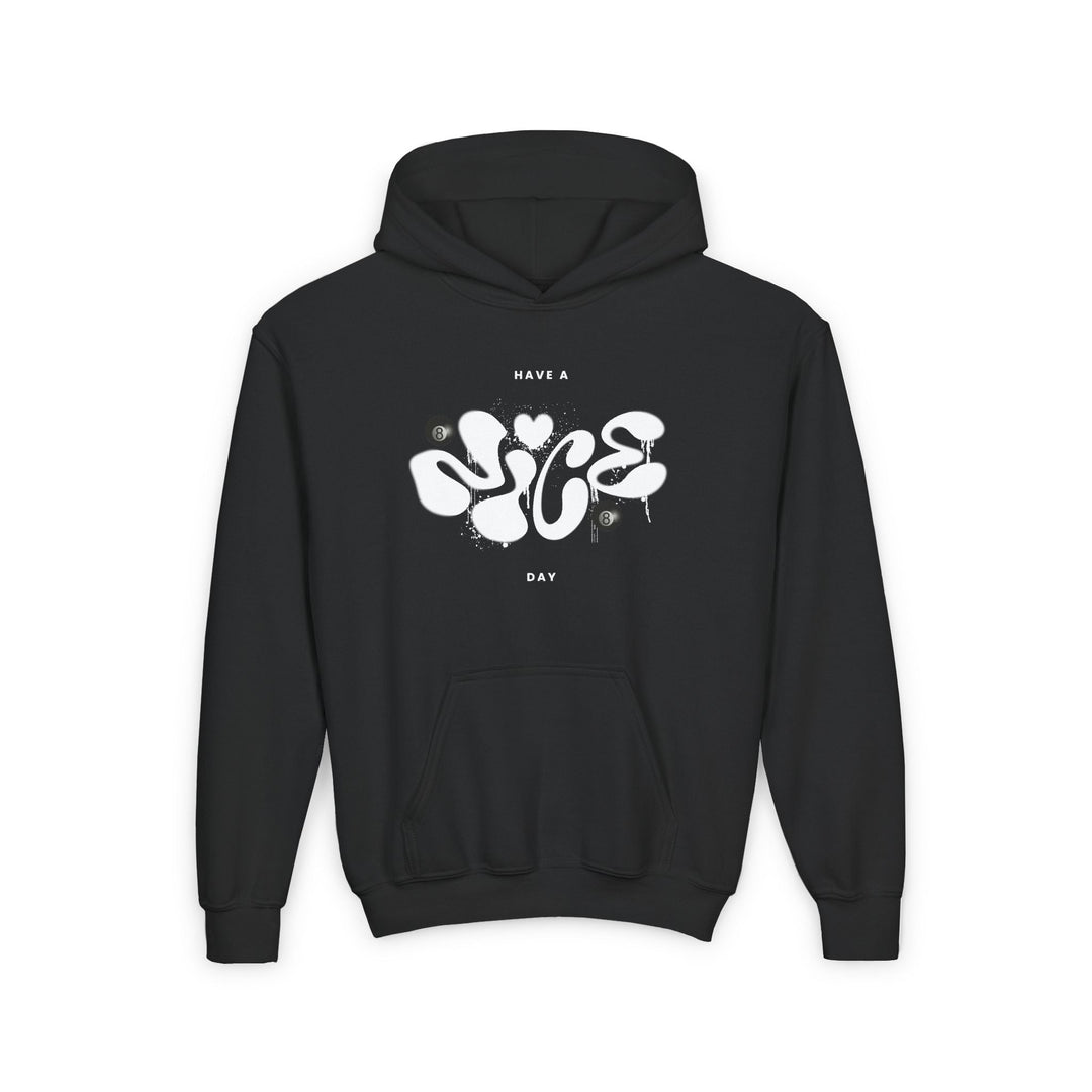 Have a Nice Day - 8 Ball - Unisex Youth Pullover Hoodie - BFLY BILLIARDS