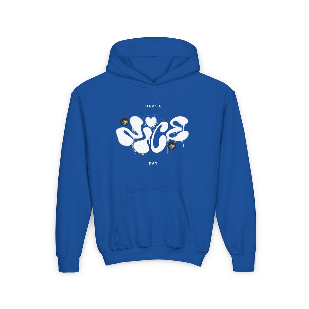 Have a Nice Day - 8 Ball - Unisex Youth Pullover Hoodie - BFLY BILLIARDS