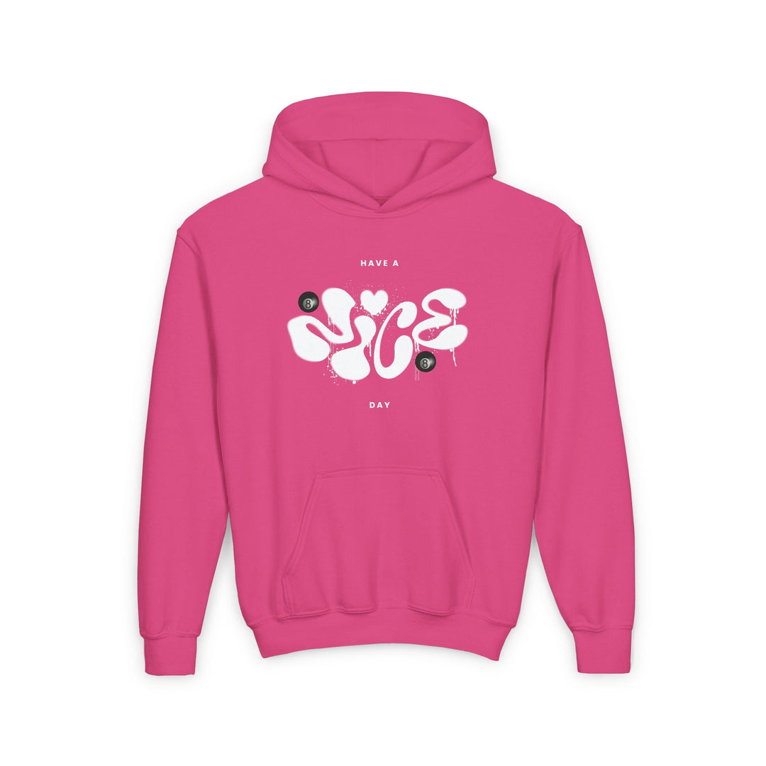 Have a Nice Day - 8 Ball - Unisex Youth Pullover Hoodie - BFLY BILLIARDS