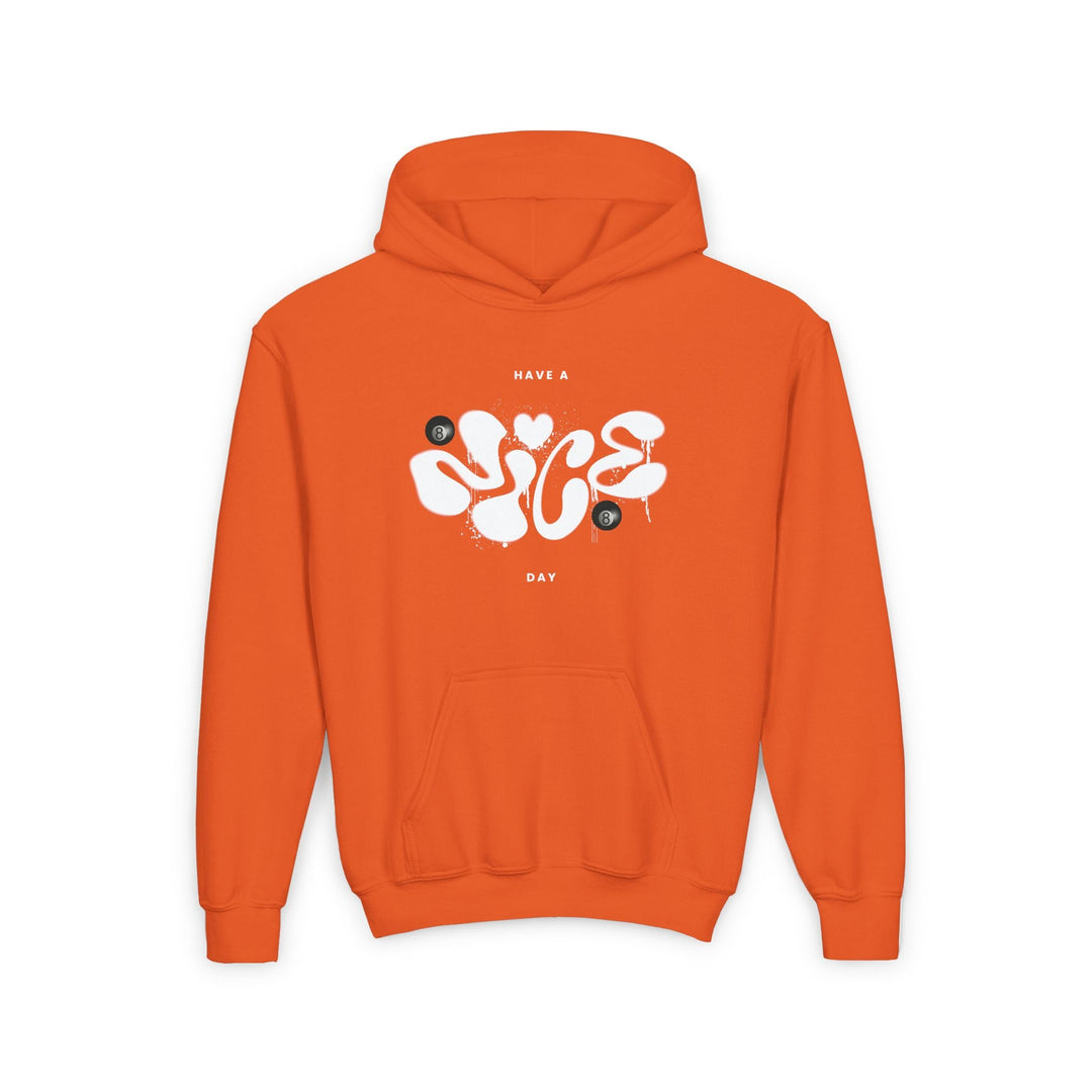 Have a Nice Day - 8 Ball - Unisex Youth Pullover Hoodie - BFLY BILLIARDS