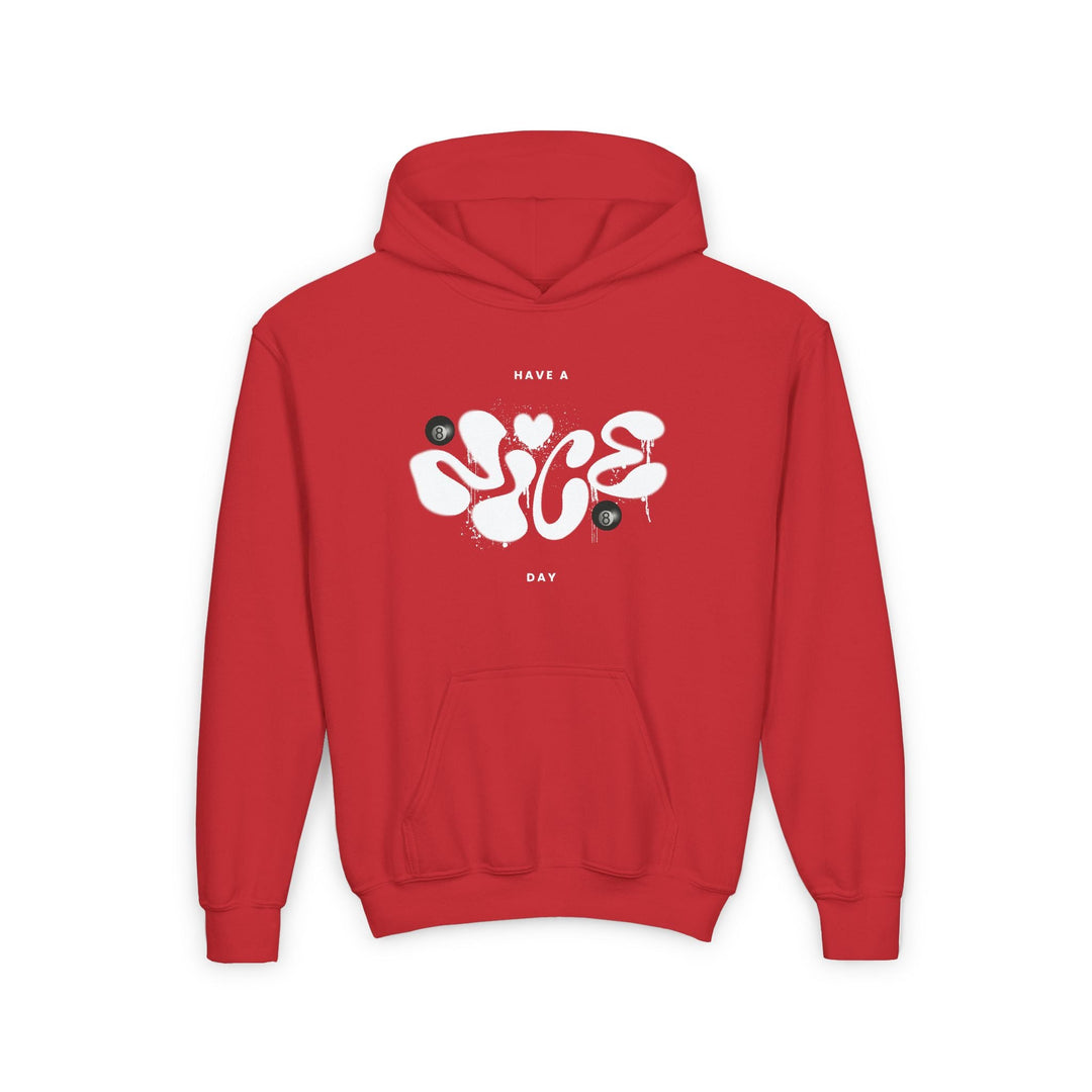 Have a Nice Day - 8 Ball - Unisex Youth Pullover Hoodie - BFLY BILLIARDS