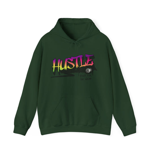 Hustle - Build for the Grind - Unisex Pullover Hoodie - BFLY BILLIARDS