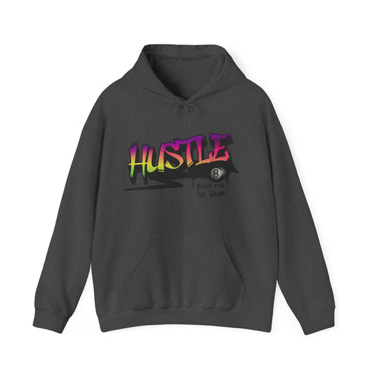 Hustle - Build for the Grind - Unisex Pullover Hoodie - BFLY BILLIARDS